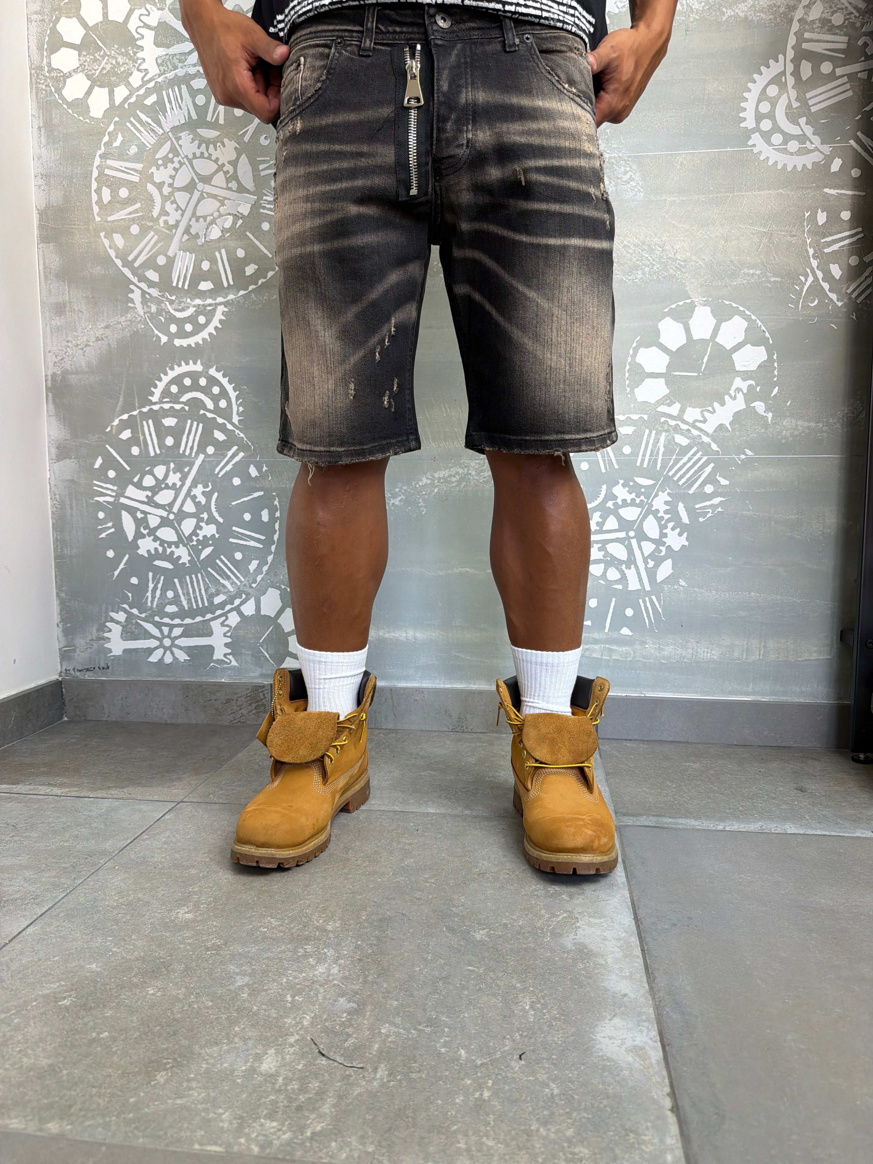 SHORT MOOD DSQ ZIP