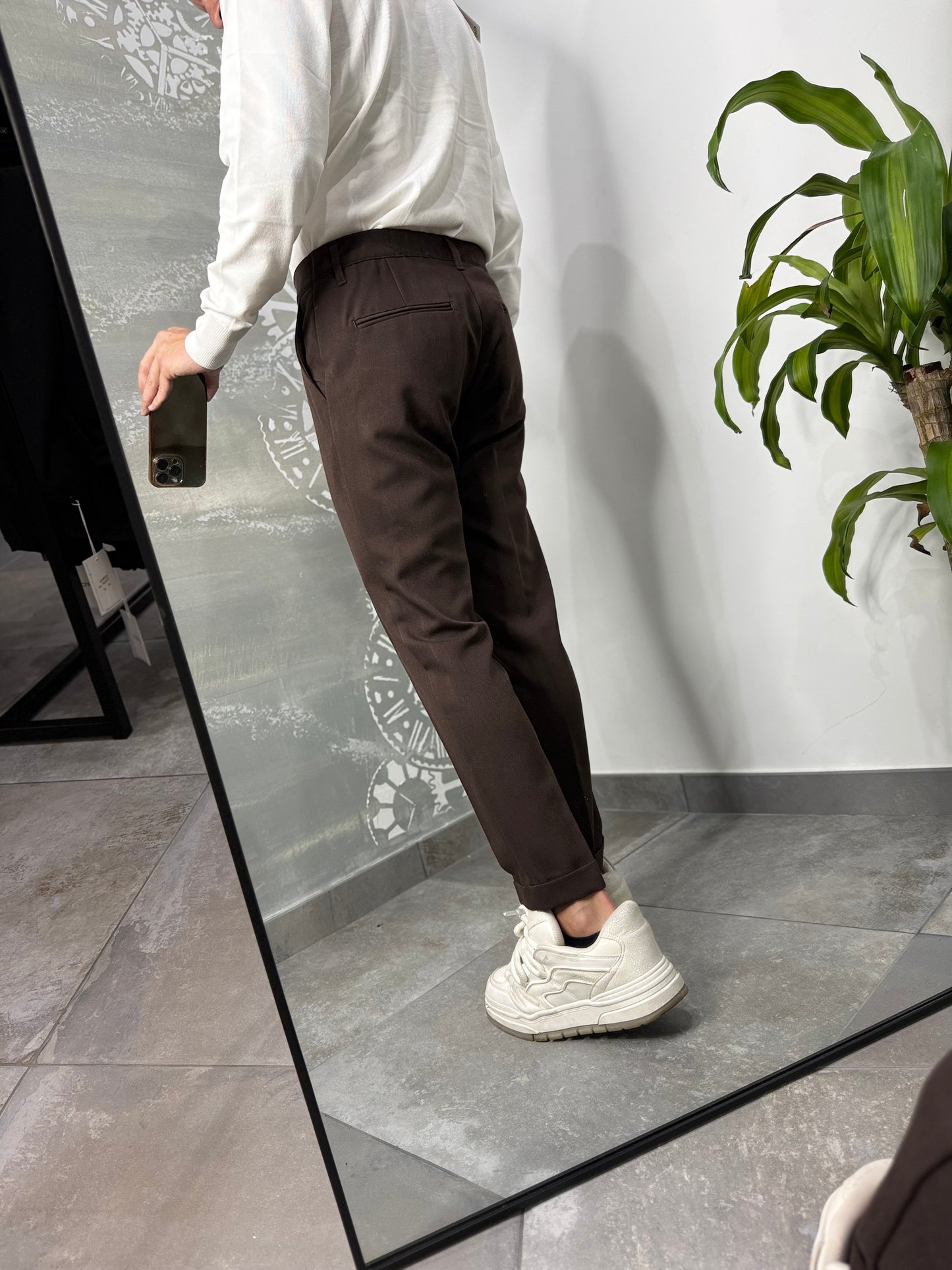 PANTALONE RISVOLTINO