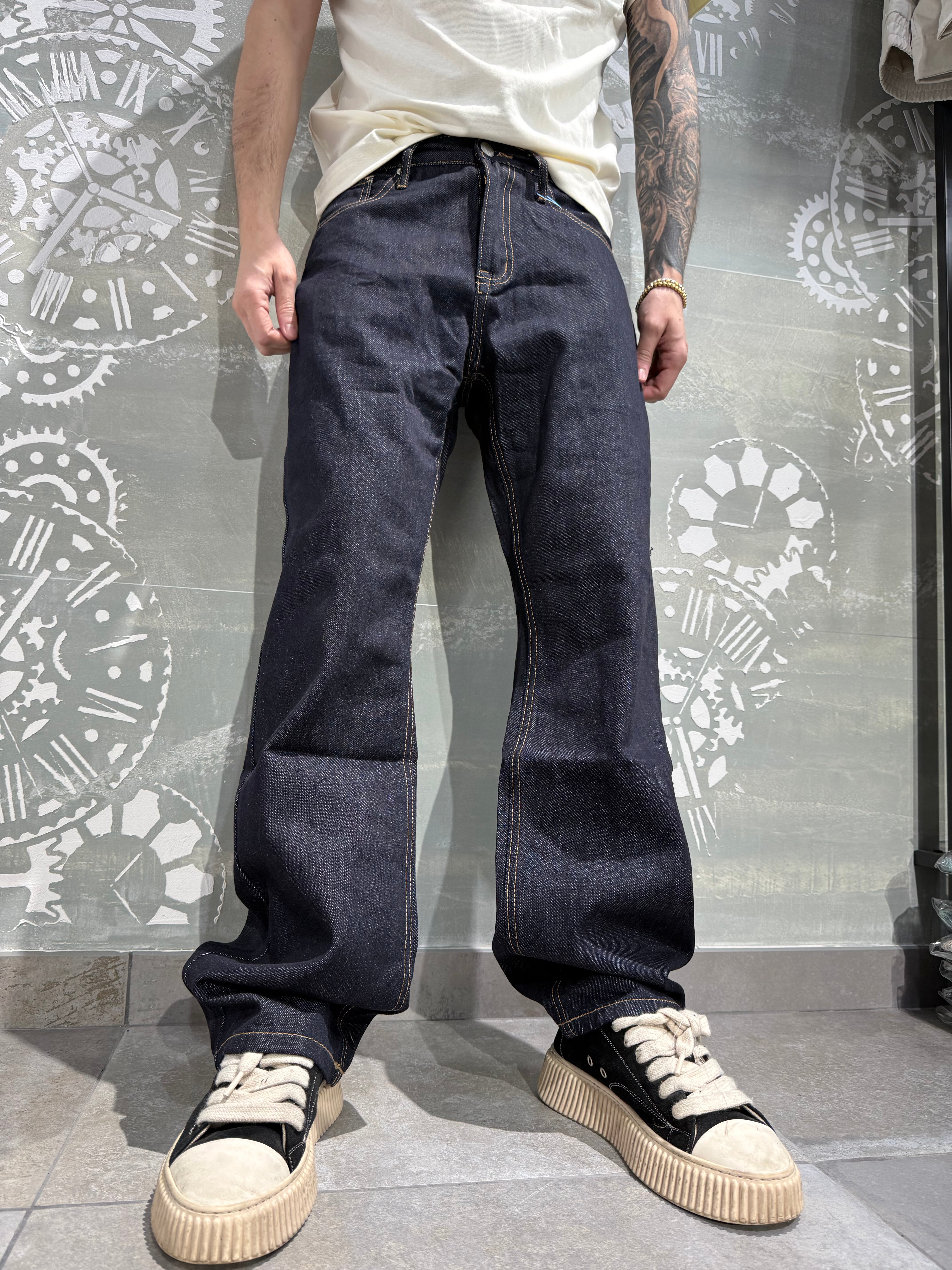 BAGGY LAV.ZERO BLU