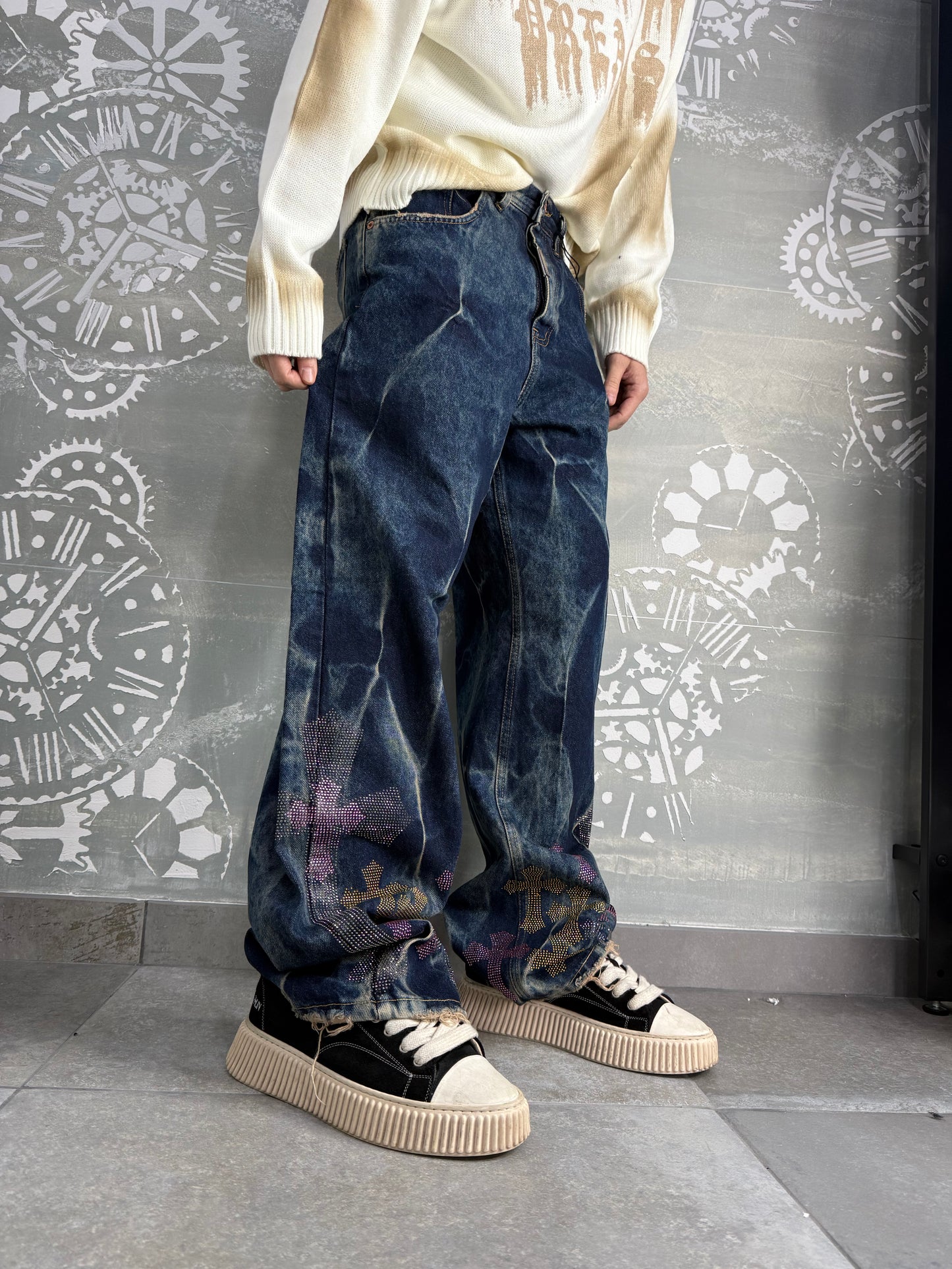 BAGGY CHROME BLUE CNT