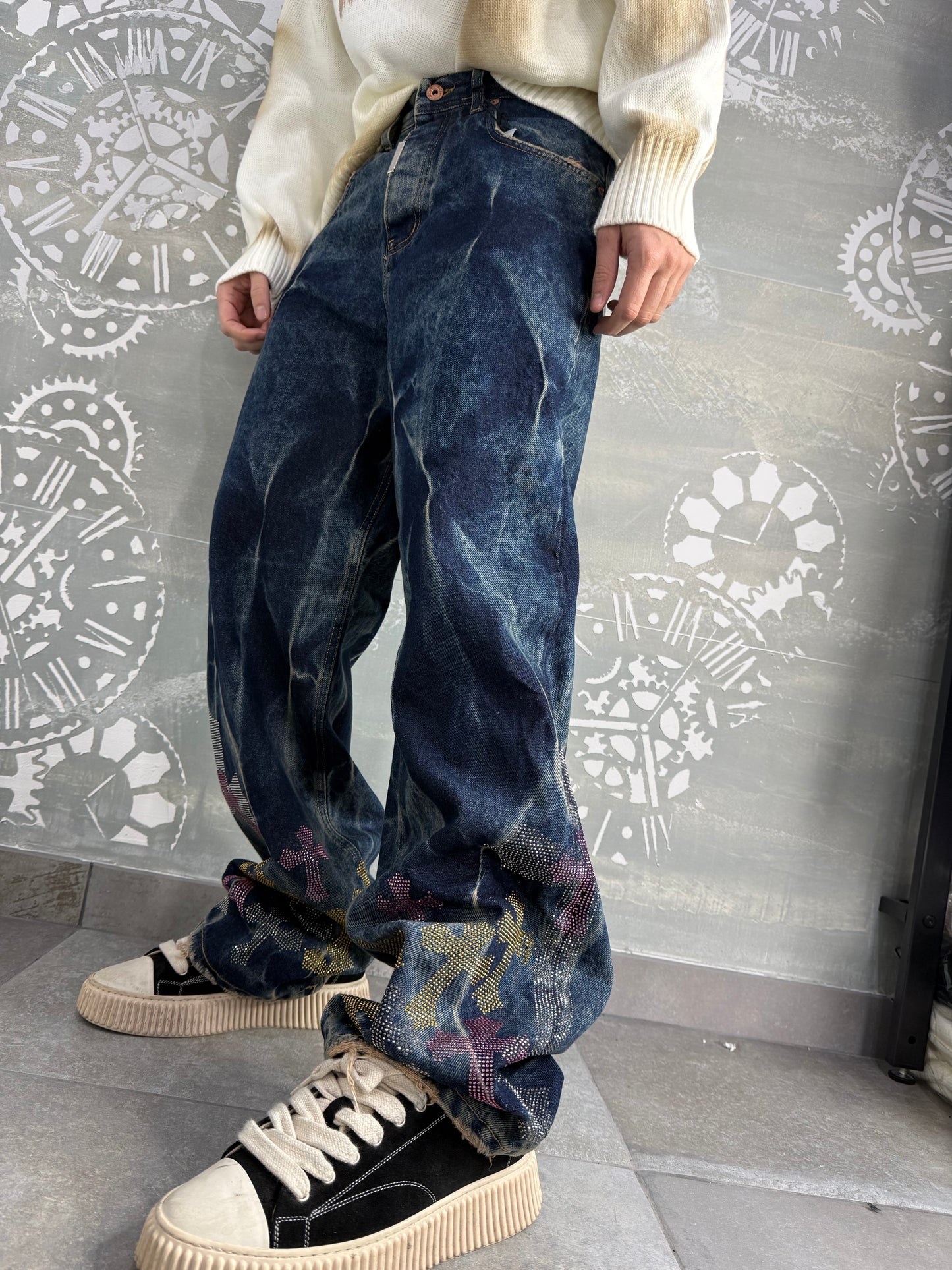 BAGGY CHROME BLUE CNT