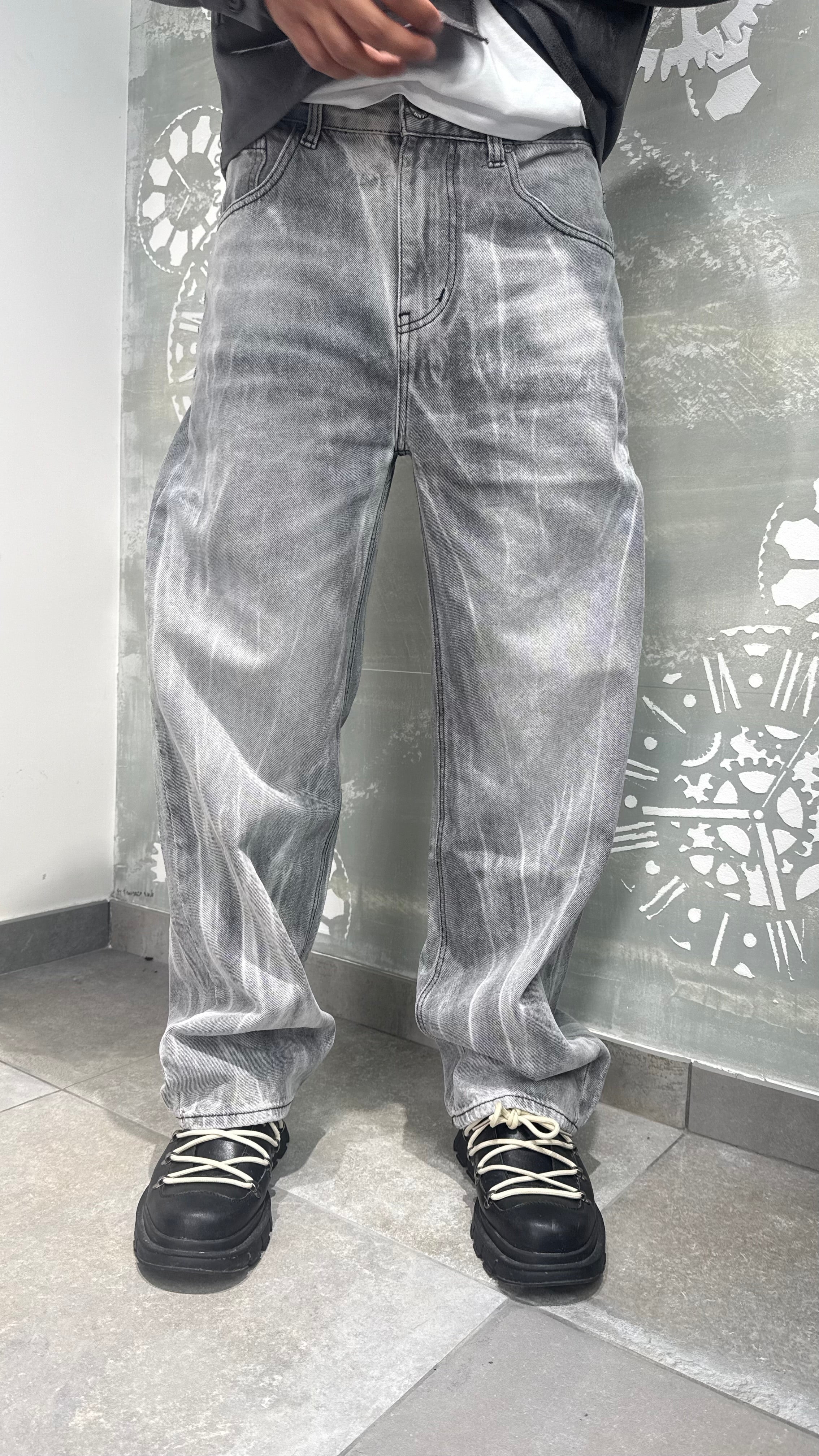BAGGY MARBLE GREY