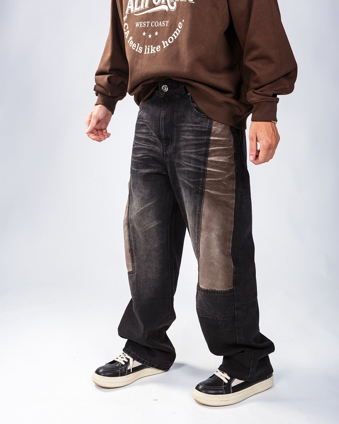 BAGGY BLACK INSERTI BROWN