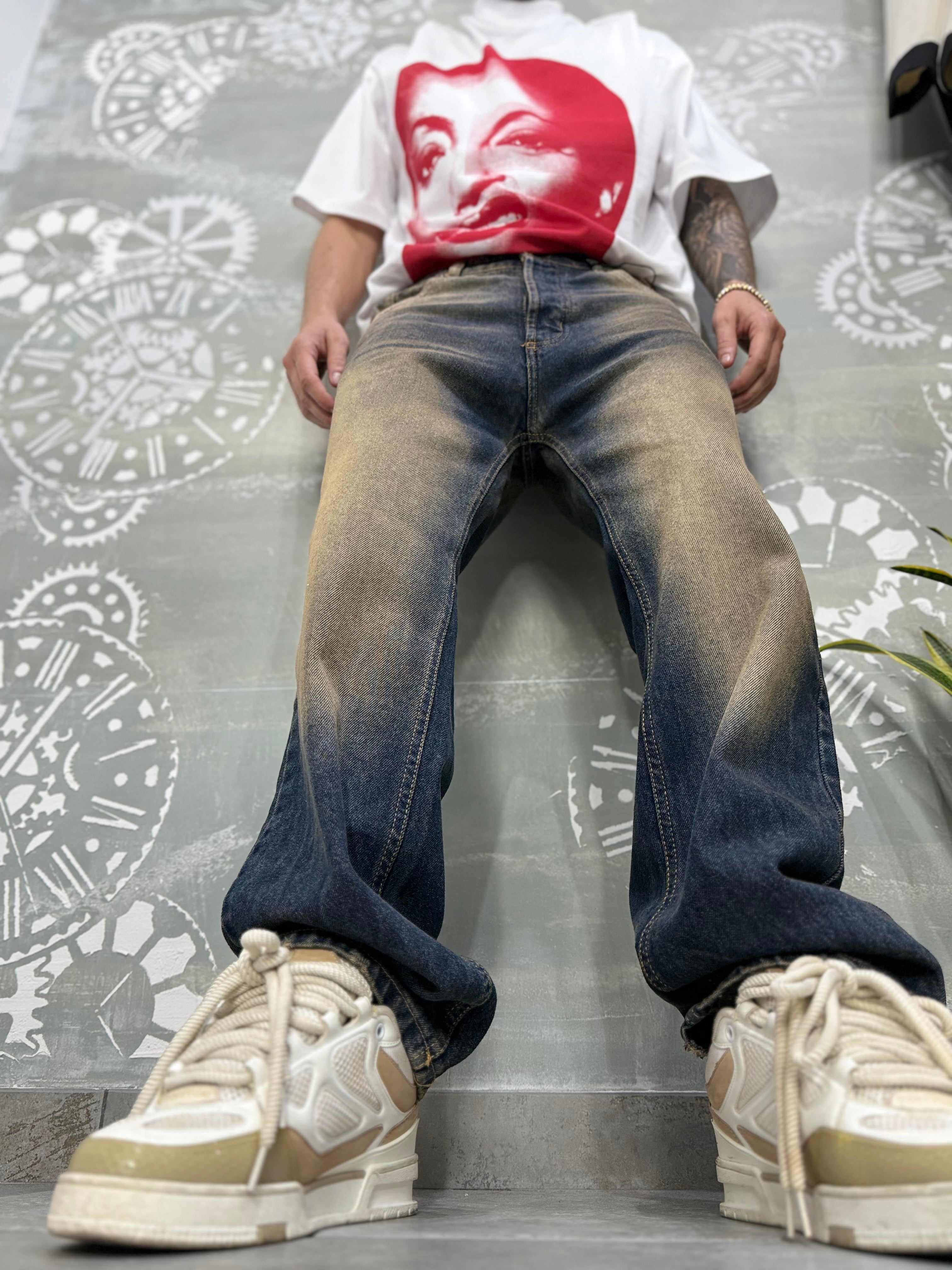 BAGGY SABBIATO BLUE