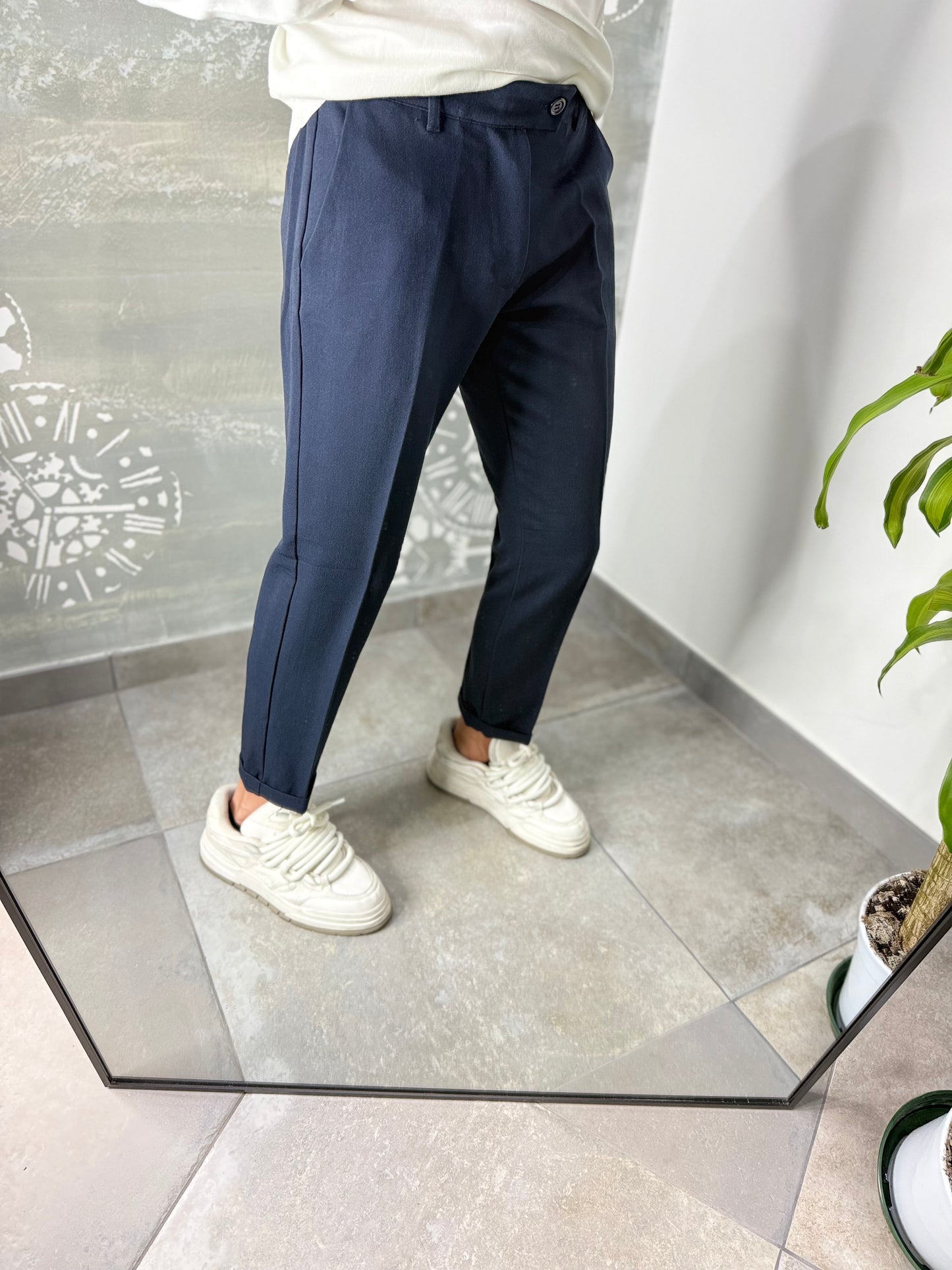 PANTALONE RISVOLTINO