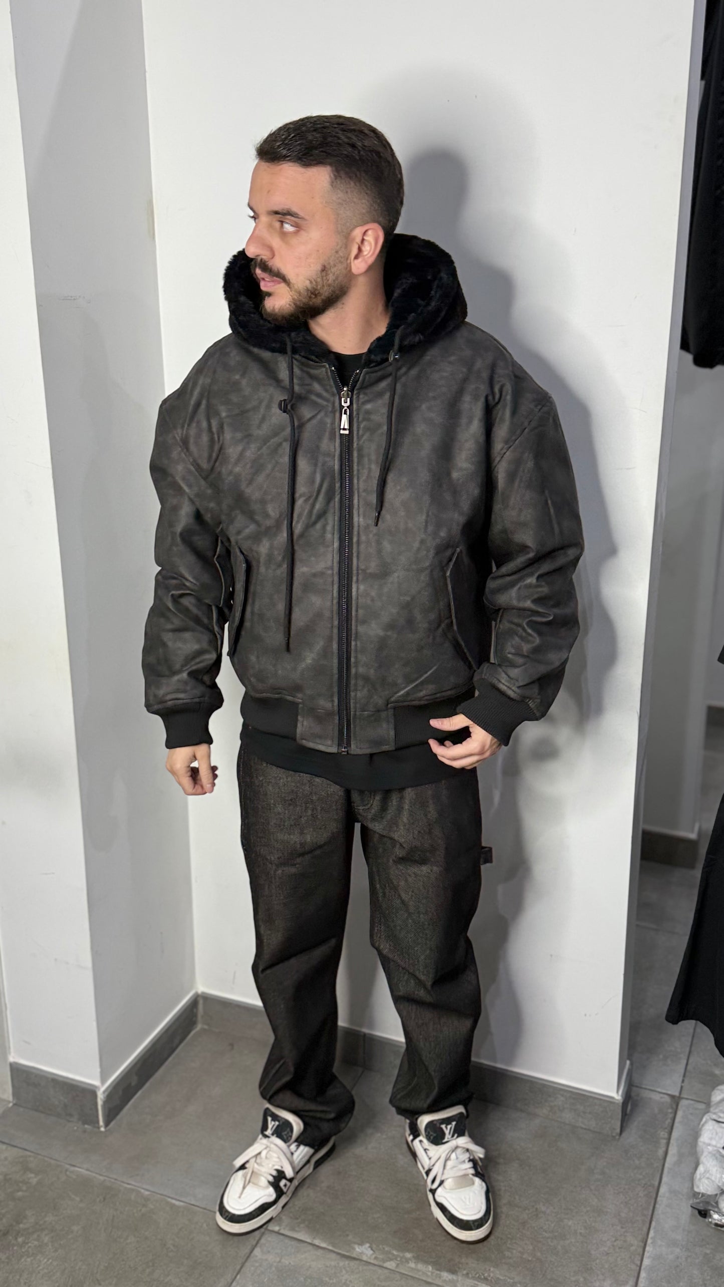 MONTONE ECOPELLE REVERS BLACK 2.0