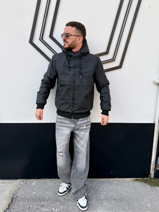 BOMBER GOMMATO REVERSIBILE