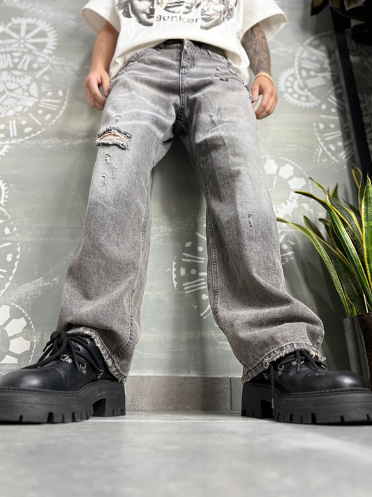 BAGGY GRAY SABBIATO CNT