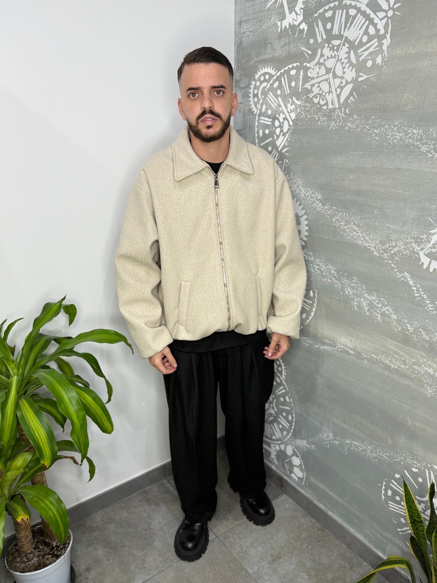 JACKET MOOD Z** OVER SIZE