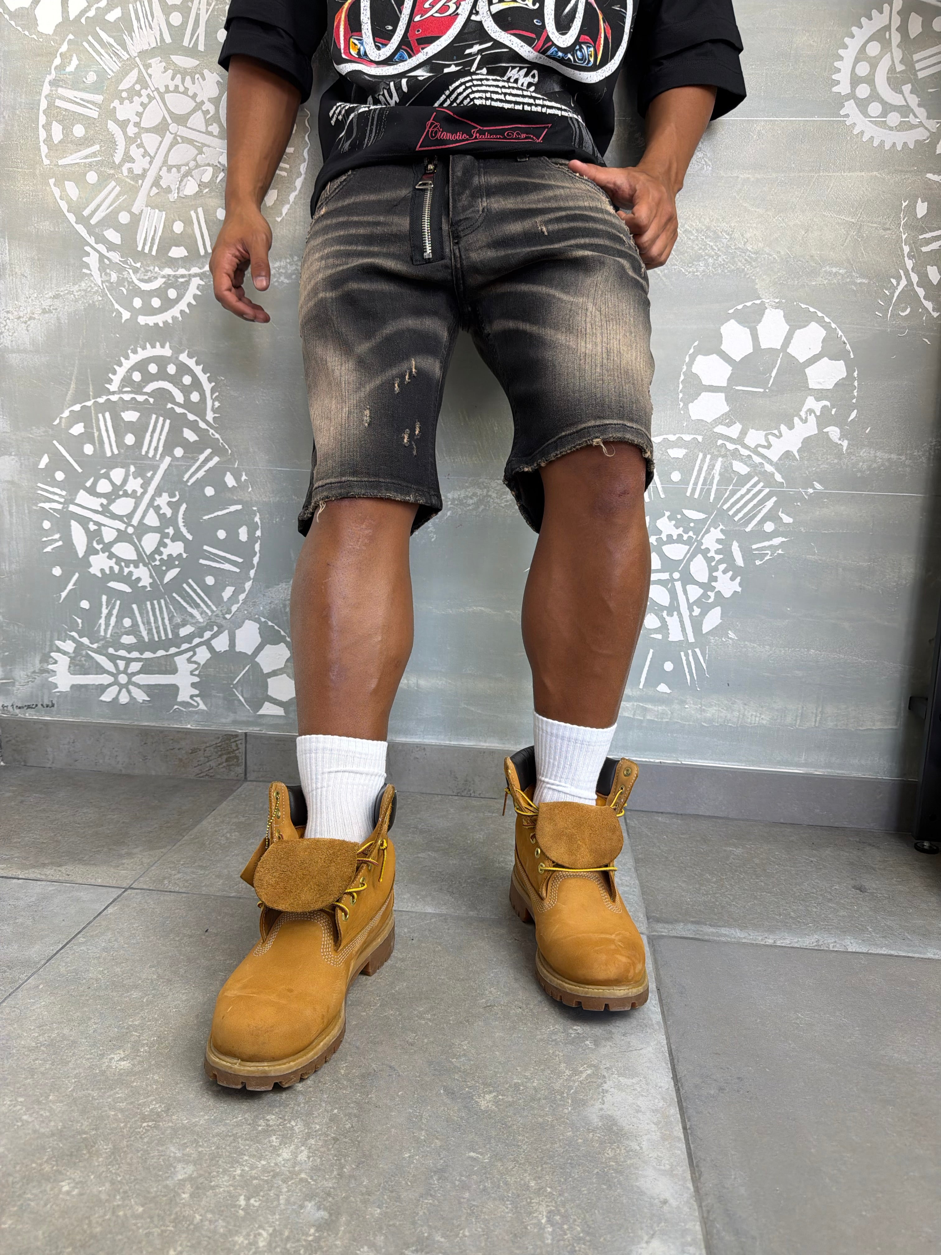 SHORT MOOD DSQ ZIP