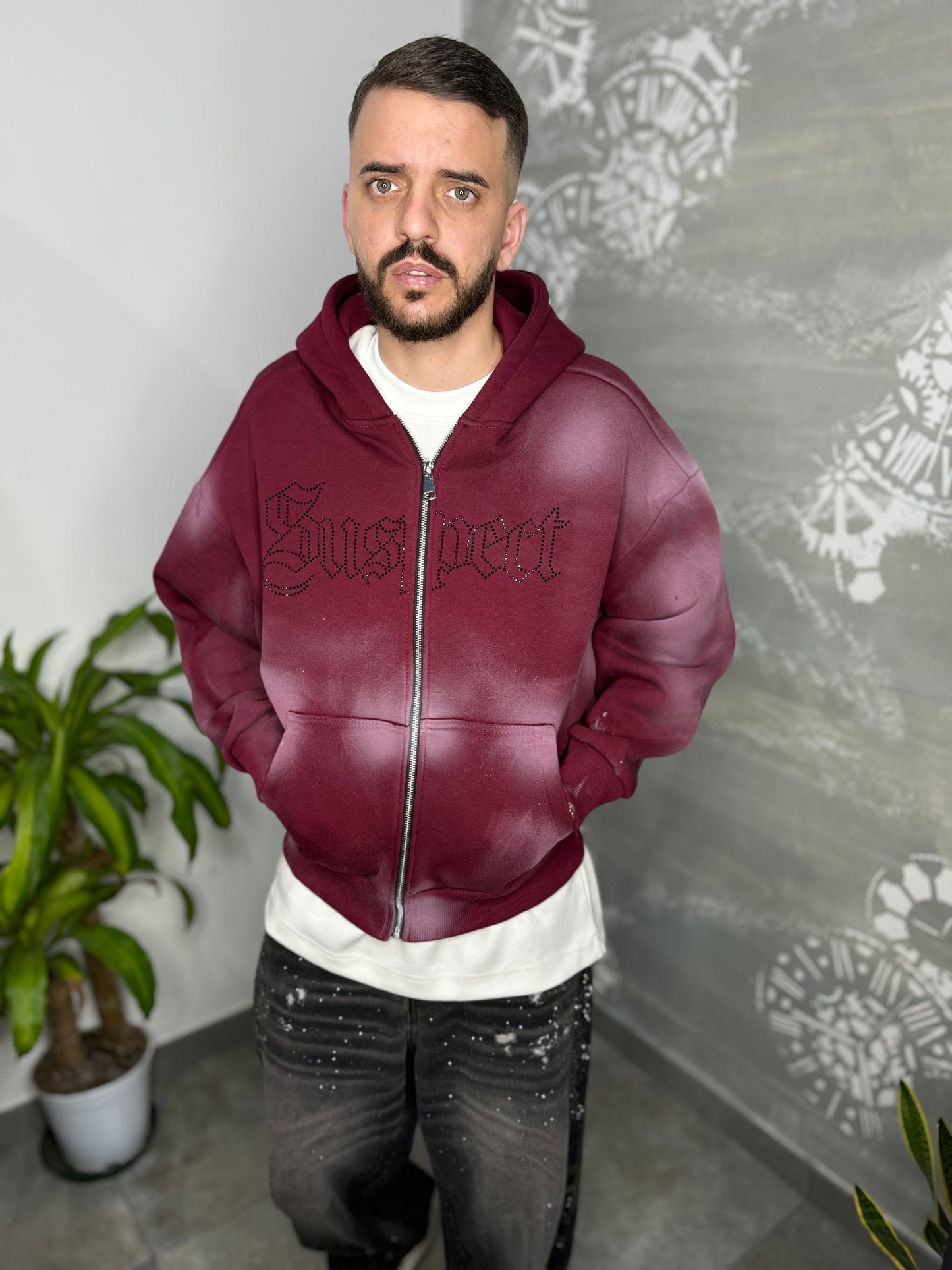 HOODIE  WASHED SUSPECT