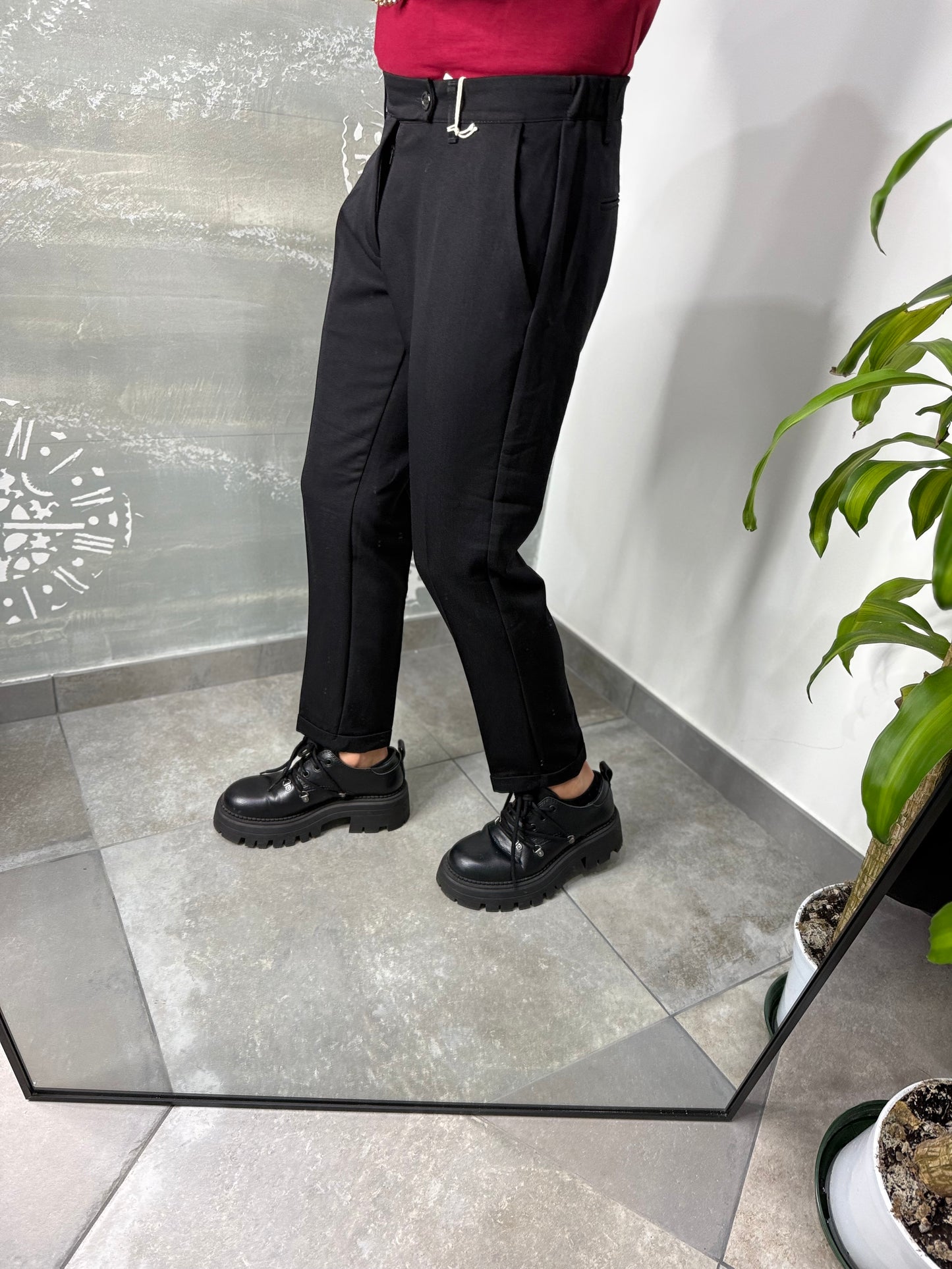 PANTALONE RISVOLTINO