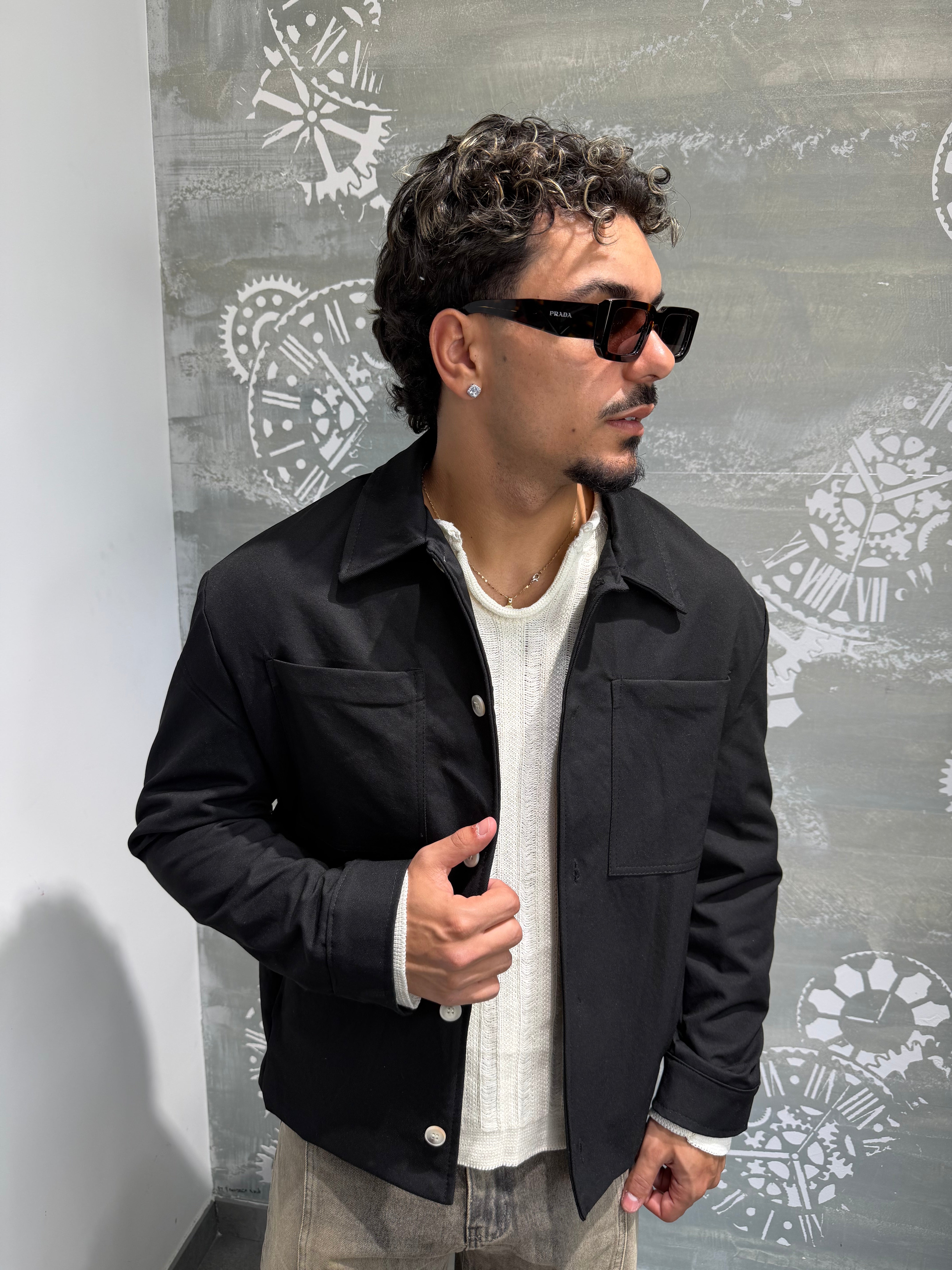 JACKET MOOD Z** BLACK