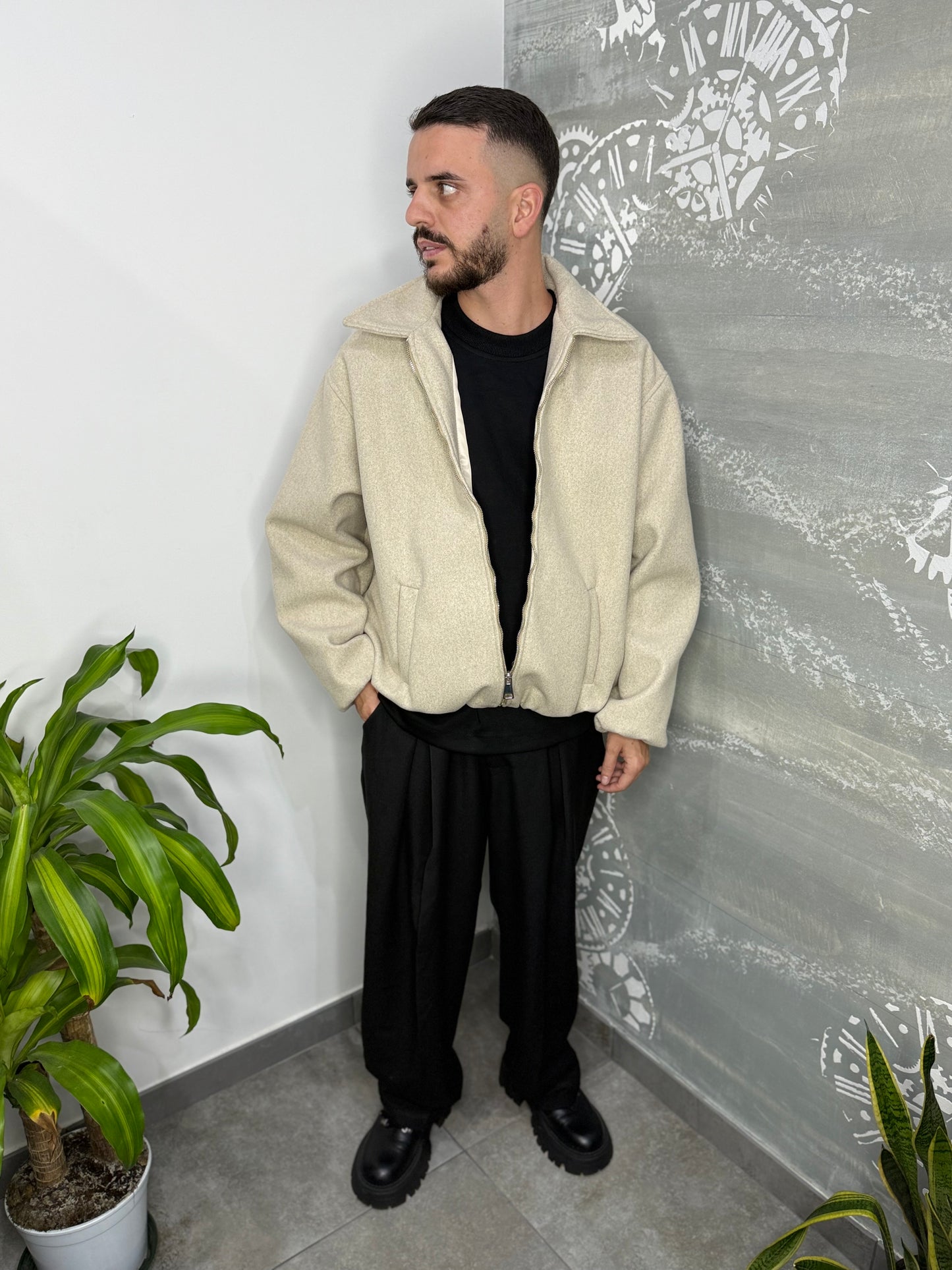 JACKET MOOD Z** OVER SIZE