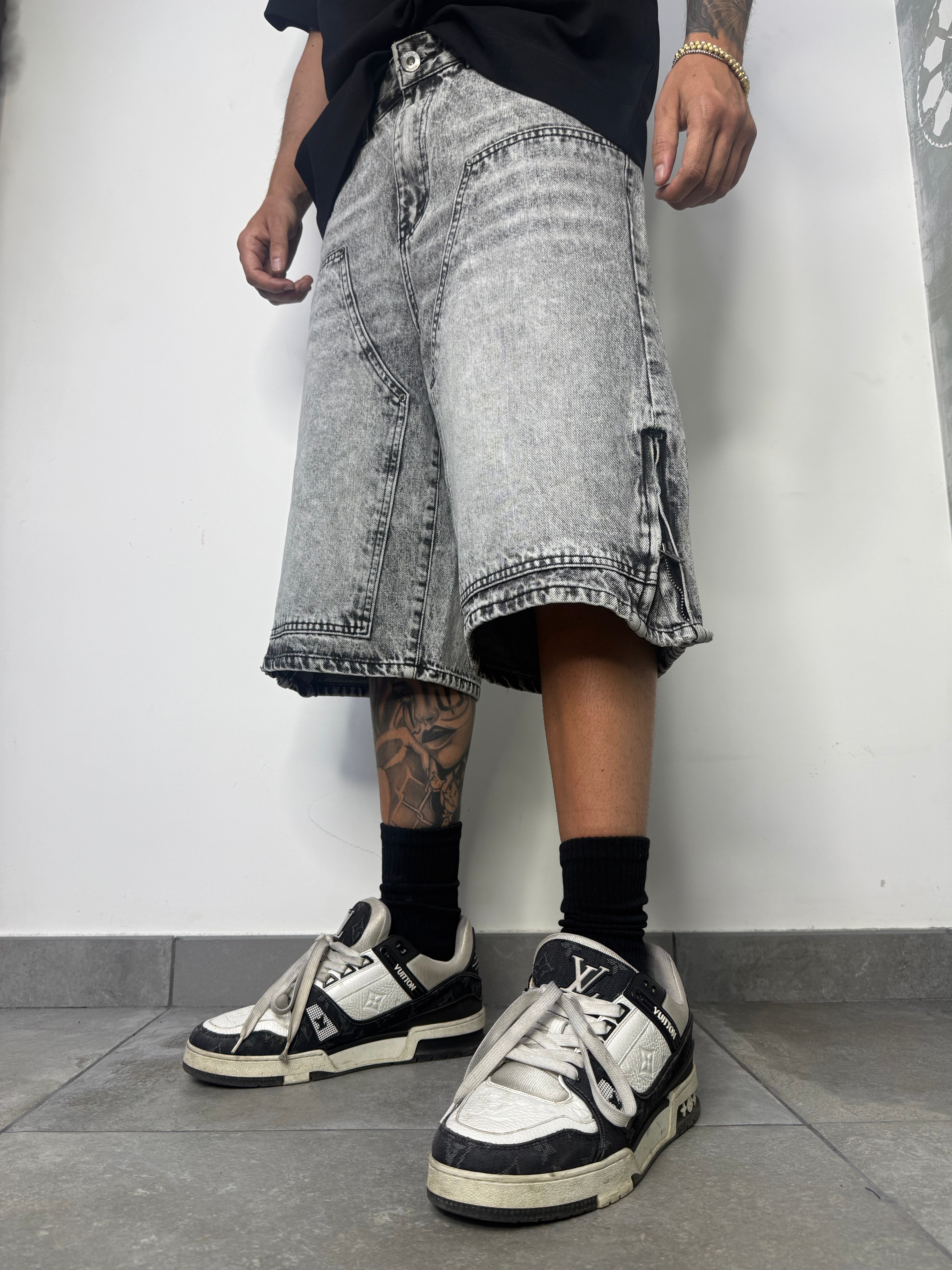 JORTS GREY ZIP