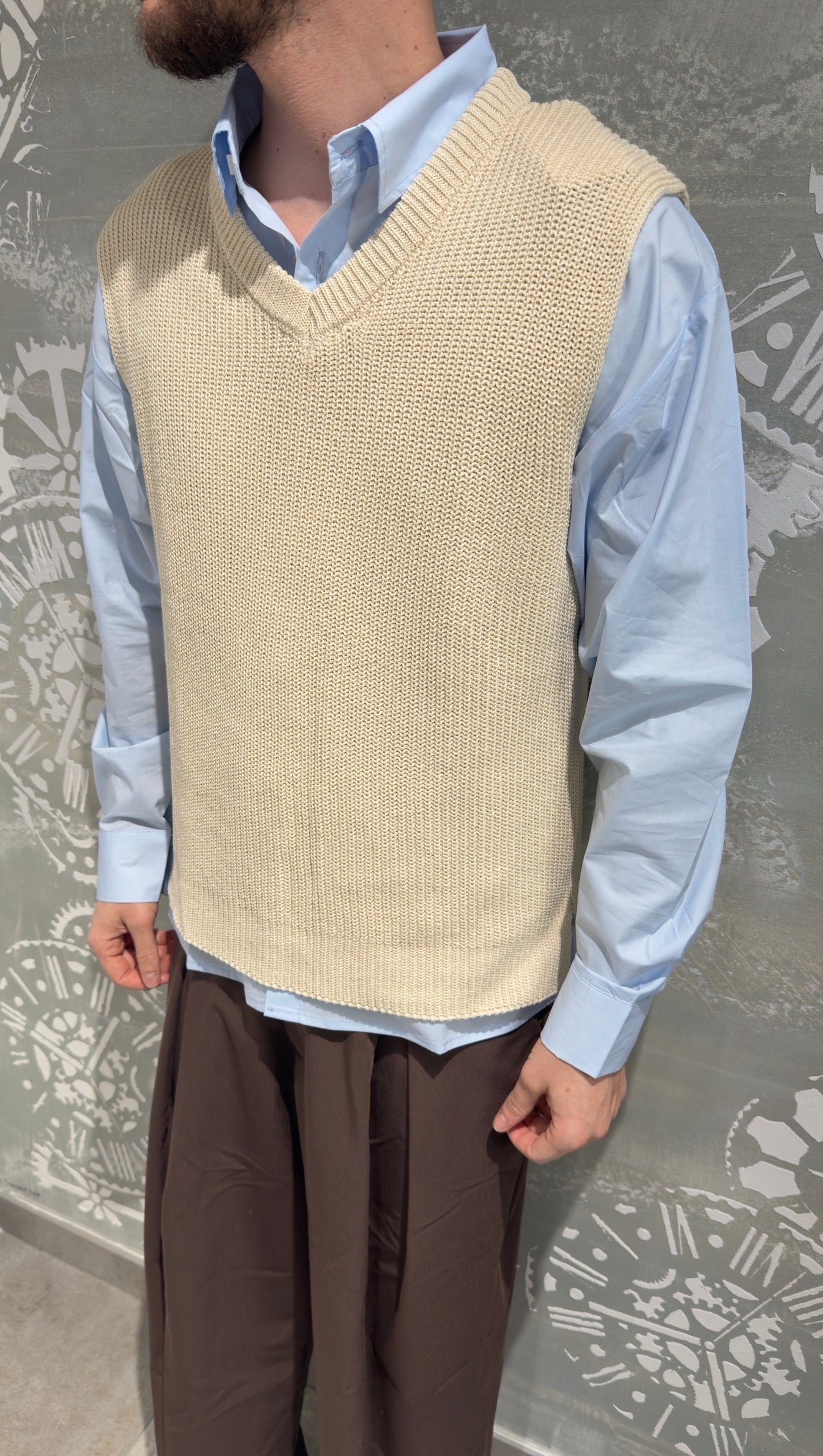 GILET SMANICATO