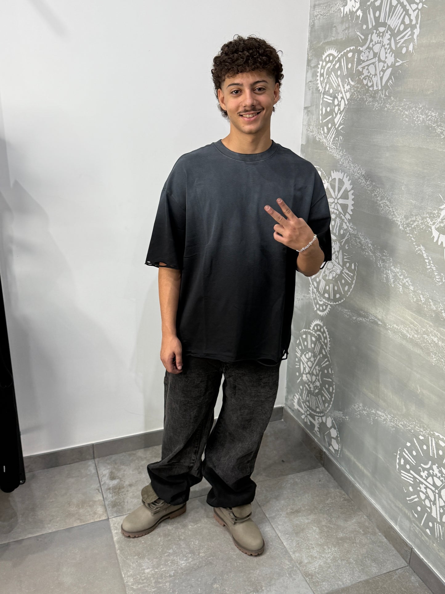 BAGGY  DEGRADÈ BLACK