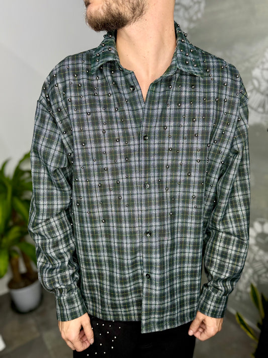 FLANELLA STRASS GREEN
