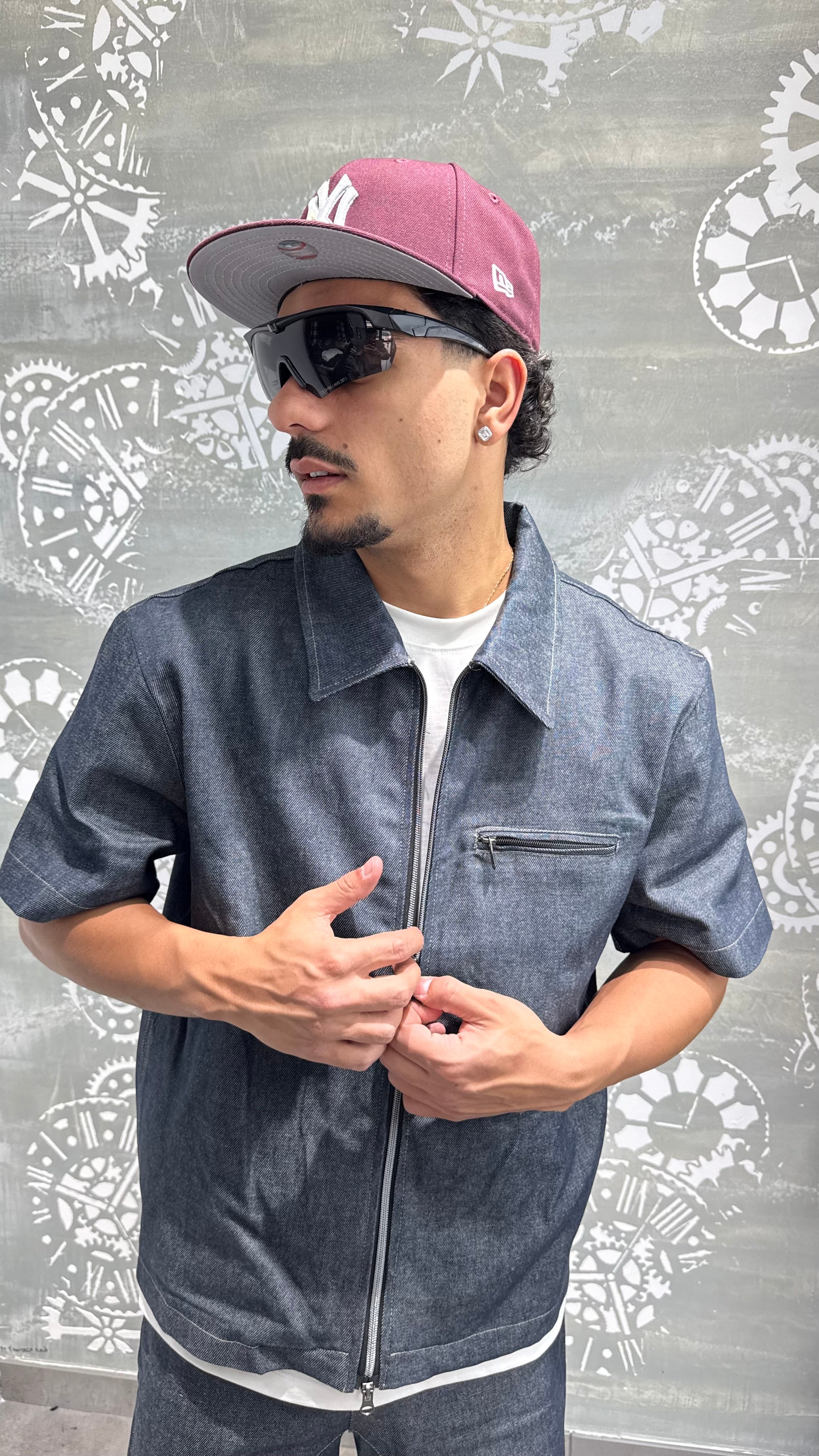 COORDSET FL DENIM