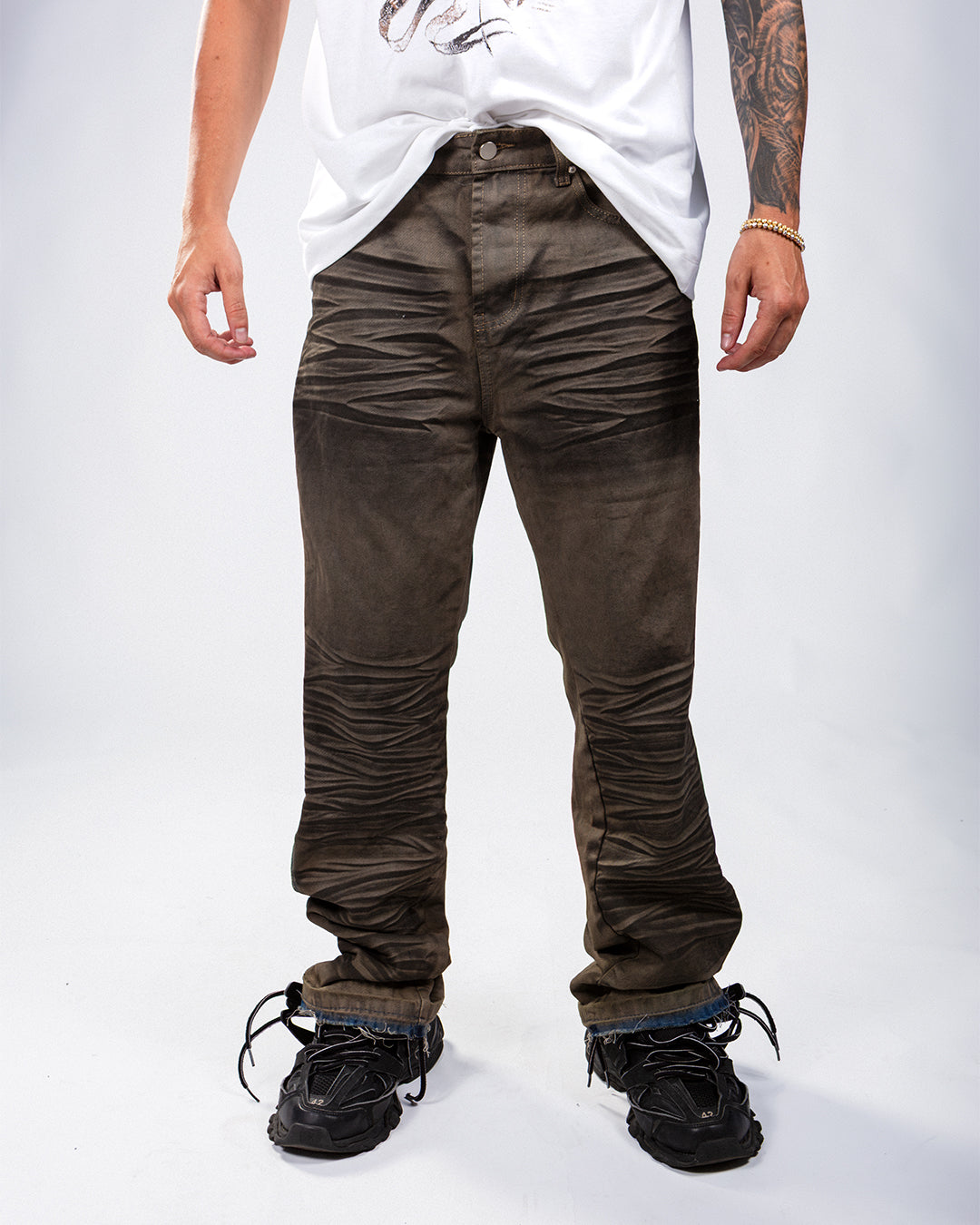 FLARE WASHED BROWN