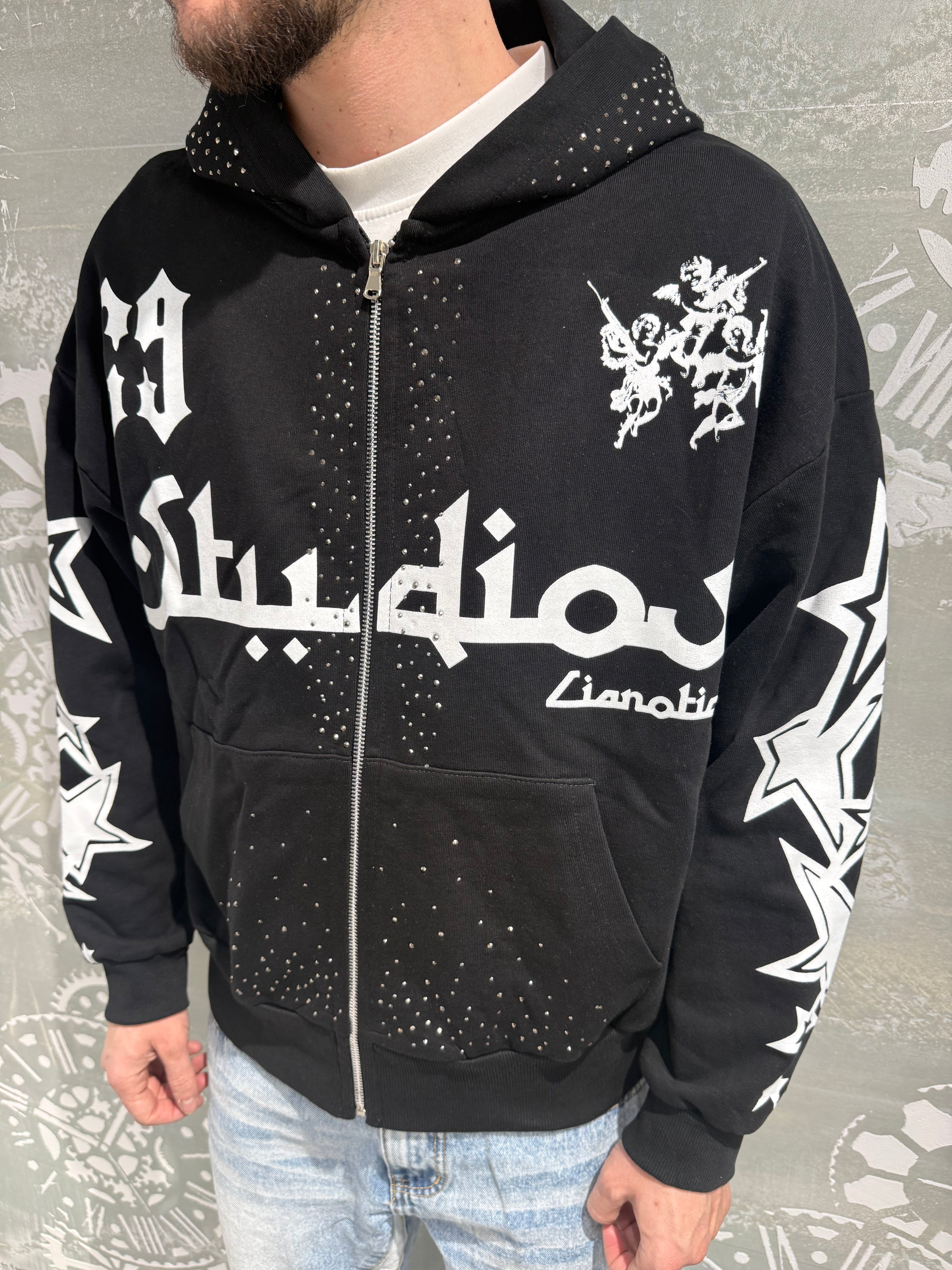 HOODIE STUDIOS P/E BLACK